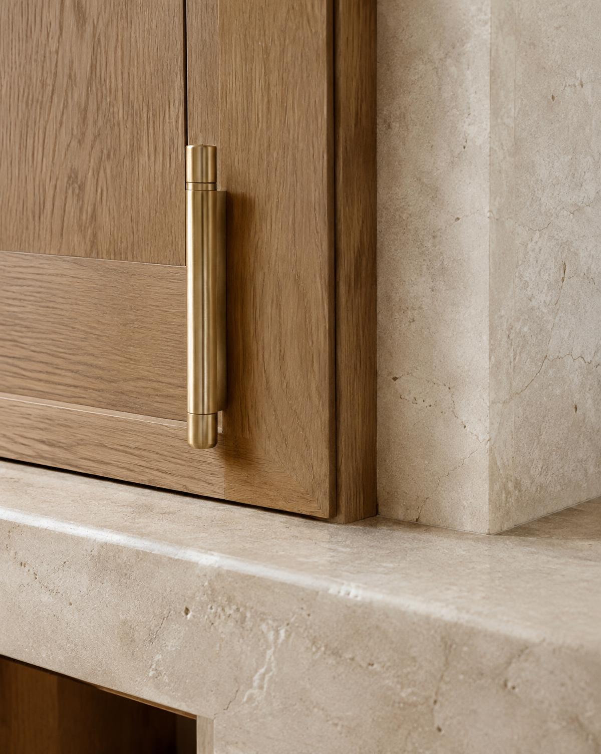 Oak joinery meeting stone (placeholder)